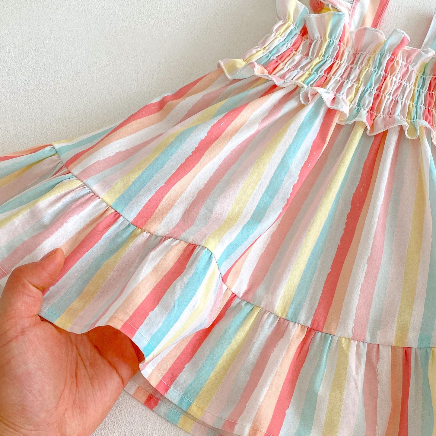 Colorful Striped Summer Dress