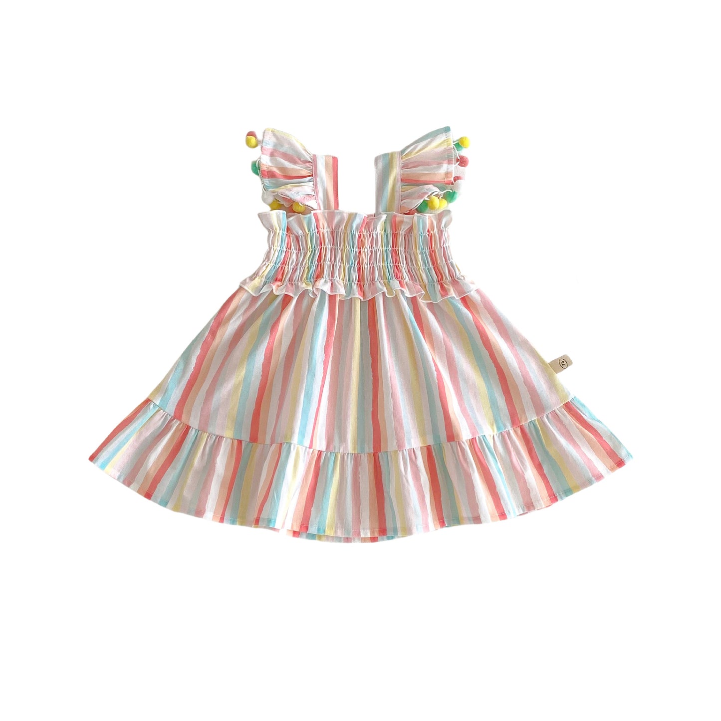 Colorful Striped Summer Dress