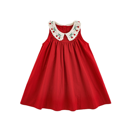 Cherry Bloom Red Dress
