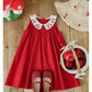 Cherry Bloom Red Dress