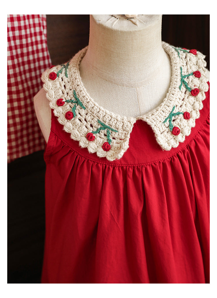 Cherry Bloom Red Dress