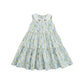 Blue Bloom Tiered Dress