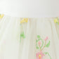 Fairy Garden Embroidered Tulle Dress – Toddler Girl Party Outfit