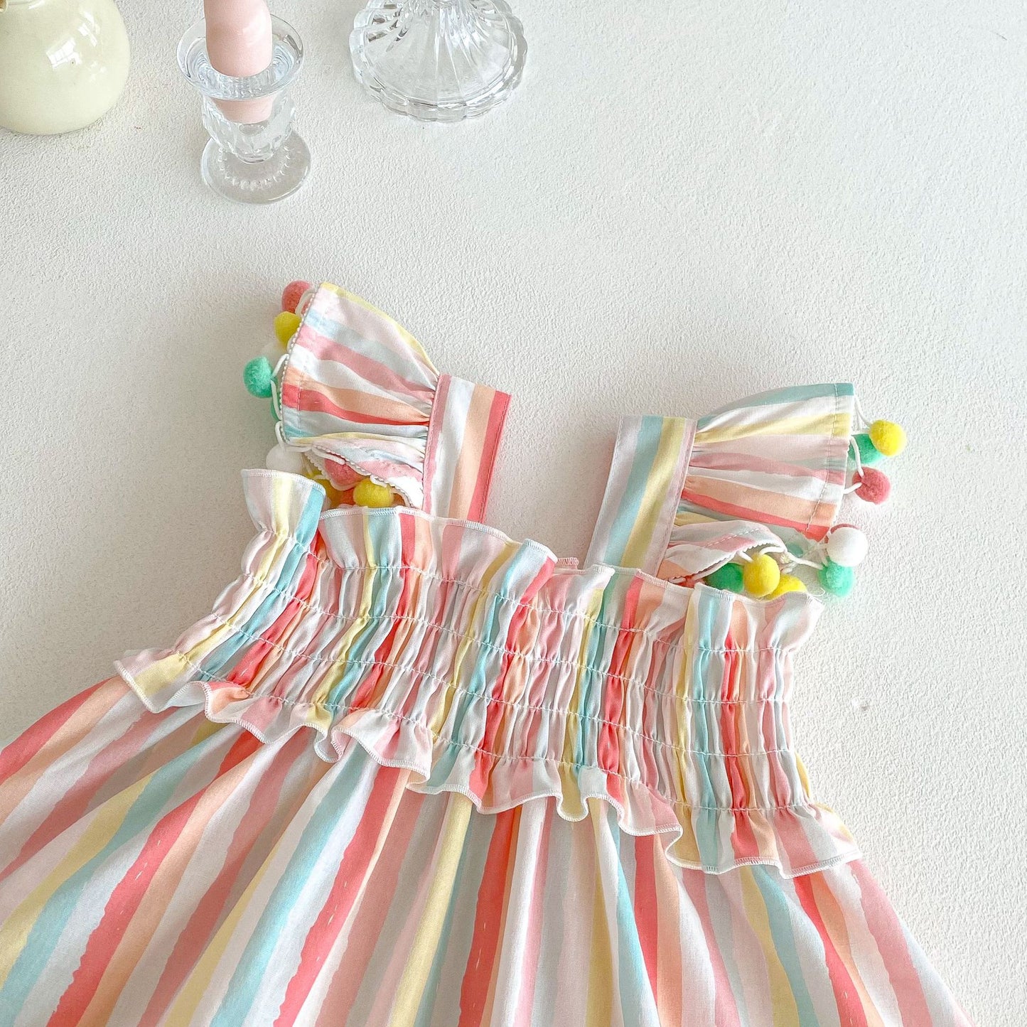 Colorful Striped Summer Dress