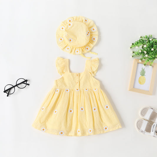 Sunshine Daisy Baby Dress