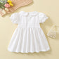 Premium Cotton white Baby Girl Dress