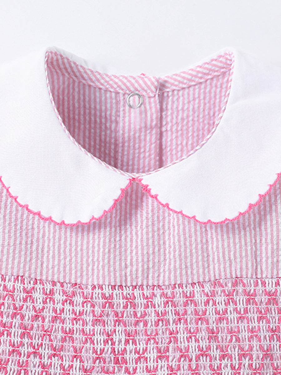 Bunny Meadow Smocked Baby Dress