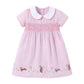 Bunny Meadow Smocked Baby Dress